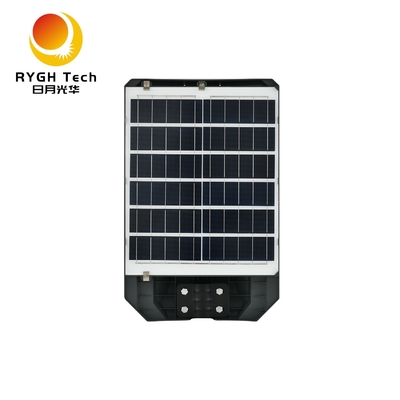 ไฟถนน LED พลังงานแสงอาทิตย์แบบบูรณาการ 20W พร้อมแผงโซลาร์เซลล์ซิลิคอนโมโนคริสตัลไลน์ แบตเตอรี่ LiFePO4 3.2V พร้อมระบบควบคุมแสงสว่างและเซ็นเซอร์เรดาร์