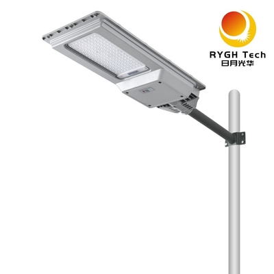 ไฟฟ้า LED ถนนพลังแสงอาทิตย์ที่บูรณาการ 20W ระบบตรวจจับราดาร์ ระยะไกลสําหรับทางเท้า สวนสวน LED การส่องแสงถนน