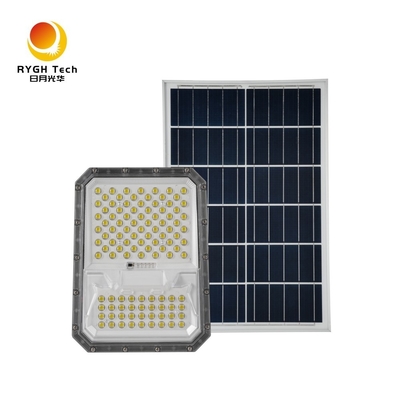 ระยะเวลาการส่องสว่างนาน พื้นที่การฉายรังสีกว้าง ไฟส่องสว่างกลางแจ้ง ชิป LED ลูเมนสูง 5054 ไฟสปอร์ตไลท์ LED พลังงานแสงอาทิตย์ 20W