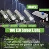 ไฟกลางแจ้ง ไฟสาธารณะ ไฟแสงสูง 180lm / W อลูมิเนียม 100W 150W LED Street Light Fixture