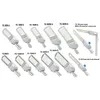 170lm/W ที่จอดรถ ไฟโครงการ Rygh 150W LED Street Lamp