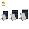 ไฟสปอร์ตไลท์ LED พลังงานแสงอาทิตย์ 35W ครอบคลุมพื้นที่ 300 ตารางเมตร รับประกัน 2 ปี
