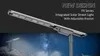 ไฟถนน LED 100W แบบบูรณาการอะลูมิเนียม 170lm/W พลังงานแสงอาทิตย์ 12V กันน้ำ