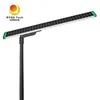 ไฟถนน LED พลังงานแสงอาทิตย์ 100W ทนทาน กันน้ำได้ IP65 ทั้งหมดในหนึ่งเดียว 170lm/W