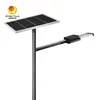 แสงแสงสูง 170lw โมดูลปรับมุม 50W โซลาร์ LED Street Light