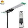 โครงการของรัฐบาล ไฟถนน LED พลังงานแสงอาทิตย์แบบครบวงจร Aio 80W พร้อมกล้อง CCTV 4G