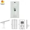 ไฟถนนเซ็นเซอร์ไมโครเวฟแบบรวมทุกอย่างในหนึ่งเดียว 60W โคมไฟถนนพลังงานแสงอาทิตย์ LED