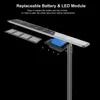 ไฟถนนพลังงานแสงอาทิตย์ LED คุณภาพสูง 9-11 เมตร 12V Rygh-Fx-120W