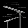ไฟ LED พลังงานแสงอาทิตย์สำหรับถนนสาธารณะ คุณภาพสูง Rygh-Fx-100W