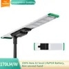 ไฟถนน LED 100W แบบบูรณาการอะลูมิเนียม 170lm/W พลังงานแสงอาทิตย์ 12V กันน้ำ