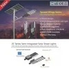 แผ่นรวมกลางแจ้ง ไฟสาธารณะ 50W LED Luminaria แสงแสงอาทิตย์