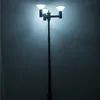 สภาพภูมิทัศน์ โคมไฟสาธารณะ สูงรวม 15W โซลาร์ LED ไฟสวน