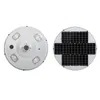 ไฟสวน LED พลังงานแสงอาทิตย์ 50 วัตต์ อะลูมิเนียมกันน้ำ สีขาว สำหรับภายนอก