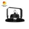 ไฟฟ้าอุตสาหกรรม 100W UFO ดําปลาย High Bay ไฟโฟลท์