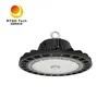 ไฟฟ้าอุตสาหกรรม 100W UFO ดําปลาย High Bay ไฟโฟลท์