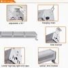 เครื่องประดับอุตสาหกรรม 200W สาย LED ไฮเบย์ ไลท์สําหรับโกดัง