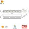 โคมไฟไฮเบย์ LED แบบแขวนเชิงเส้น 150W สำหรับซูเปอร์มาร์เก็ต