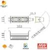 คลังสินค้า สนามกีฬา รถจอดรถ IP65 กันน้ํา 50W สาย LED Bay Light