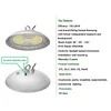 AC277 IP69K CRI 95 NSF เกรดอาหาร 100W 120W 150W UFO LED ไฮเบย์ ไลท์สําหรับโรงงานแปรรูปอาหาร