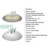 ไฟ LED UFO ทรงกลมสำหรับโรงงานอุตสาหกรรม โกดังสินค้า 180W กันน้ำ IP66 สำหรับโรงงานแปรรูปอาหาร