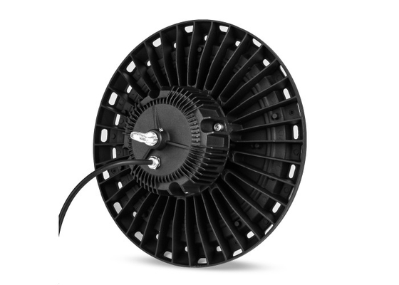 ยูเอฟโอ 150 วัตต์หลอด LED High Bay เป็นแสงสีเหลืองนวลพร้อมระบบป้องกันไฟกระชาก 6kva
