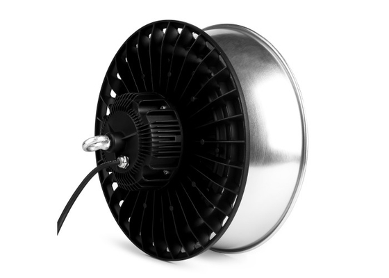 อลูมิเนียมอัลลอยด์ Led High Bay Light ที่อยู่อาศัย Ip65 การส่งผ่านเลนส์ 92%