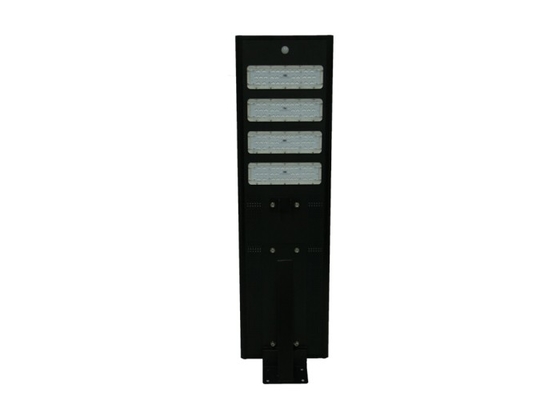 80 วัตต์พลังงานแสงอาทิตย์ไฟ LED ไฟถนน 10000LM อลูมิเนียมเหล็กวัสดุแก้ว