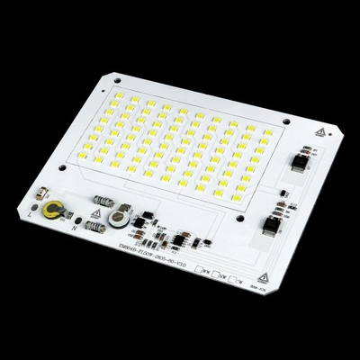 สแควร์ 50w Ac Driverless Led Pcb Otp ป้องกันสำหรับบริการที่กำหนดเองจากโรงงาน