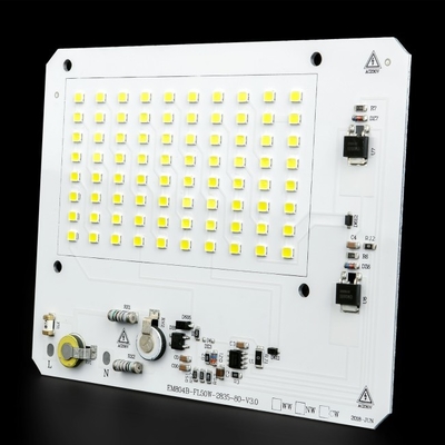 สแควร์ 50w Ac Driverless Led Pcb Otp ป้องกันสำหรับบริการที่กำหนดเองจากโรงงาน