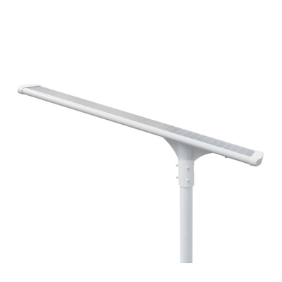 อลูมิเนียมกลางแจ้งไฟ Led พลังงานแสงอาทิตย์ทางเดินและไฟถนน PIR Motion Sensor