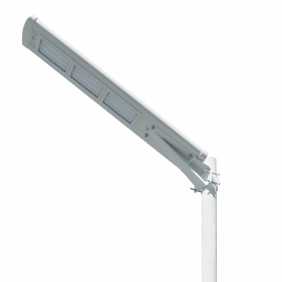 ออโต้สมาร์ท 30W ไฟถนน LED พลังงานแสงอาทิตย์สีขาวนวลพร้อมการควบคุมแอพมือถือ