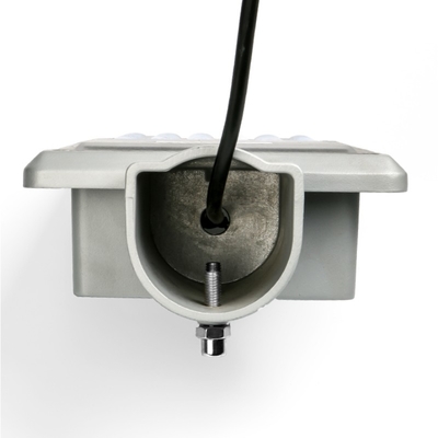 อลูมิเนียมบางเฉียบไฟถนน LED ที่อยู่อาศัย Heatproof สีเทา 481 × 187 × 80 มม