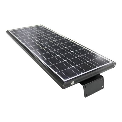 เซ็นเซอร์ PIR 100W ไฟถนนพลังงานแสงอาทิตย์ LED พลังงานสูงกันน้ำกลางแจ้ง