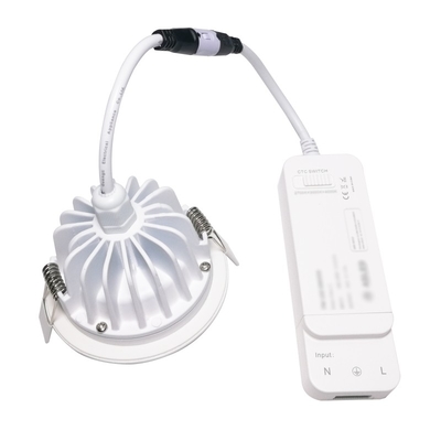 หรี่แสงได้ SMD LED ไฟถนน 9W LED ดาวน์ไลท์ซังกันน้ำรับประกัน 5 ปี