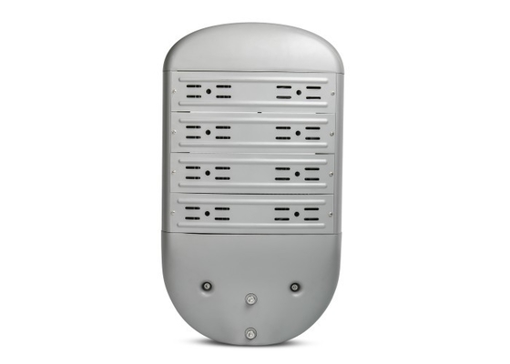 ไฟถนน LED อลูมิเนียมสีขาวนวล 200W แรงดันสูง IP65 ทางสูงประยุกต์