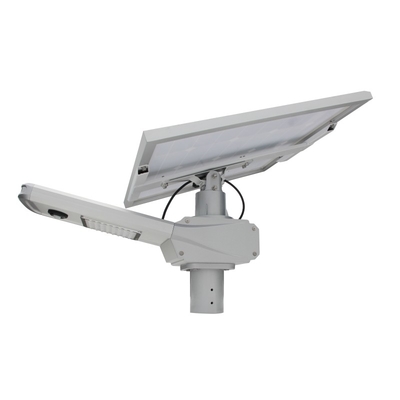 ไฟถนน LED พลังงานแสงอาทิตย์ 3000K-6500K 2020 สิทธิบัตรทั้งหมดในสองแยก 60W