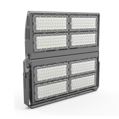 120000LM พลังงานสูง LED ไฟน้ำท่วมไฟสนามกีฬากันน้ำ 800W Modular