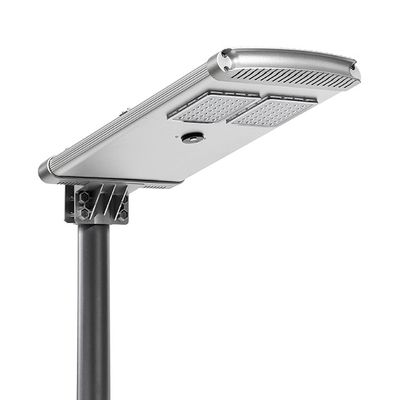 DC 12.8V ความเข้มอัตโนมัติควบคุมไฟถนน Led พลังงานแสงอาทิตย์ 40 วัตต์ LifePO4 แบตเตอรี่