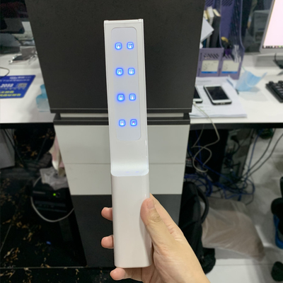 แบบพกพา 4 วัตต์ LED แสงยูวีฆ่าเชื้อคัน, มือถือแสงยูวีฆ่าเชื้อ 18650 พลังงานแบตเตอรี่ลิเธียม