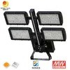 สนามกีฬาแอร์พอร์ตพลาซ่า 1200W ไฟสปอร์ตไลท์ LED ชายหาด สนามบาสเกตบอลกลางแจ้ง ไฟเสาสูง LED อะลูมิเนียม
