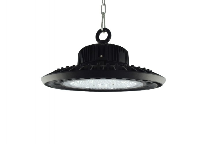 ยูเอฟโอ 5000k Led High Bay ยิมไฟ 150w Led High Bay กับ Uplight สีดำ