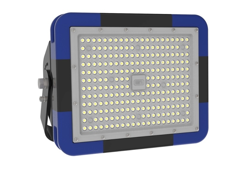 Ip66 200w พลังงานสูงทำให้ไฟน้ำท่วมสำหรับฟุตบอลเวลาชีวิต 50000hr