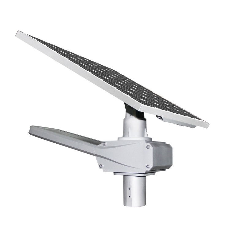 สูง Lumen IP65 กันน้ำพลังงานแสงอาทิตย์ LED ไฟถนน 140LM ​​/ W สำหรับที่จอดรถ