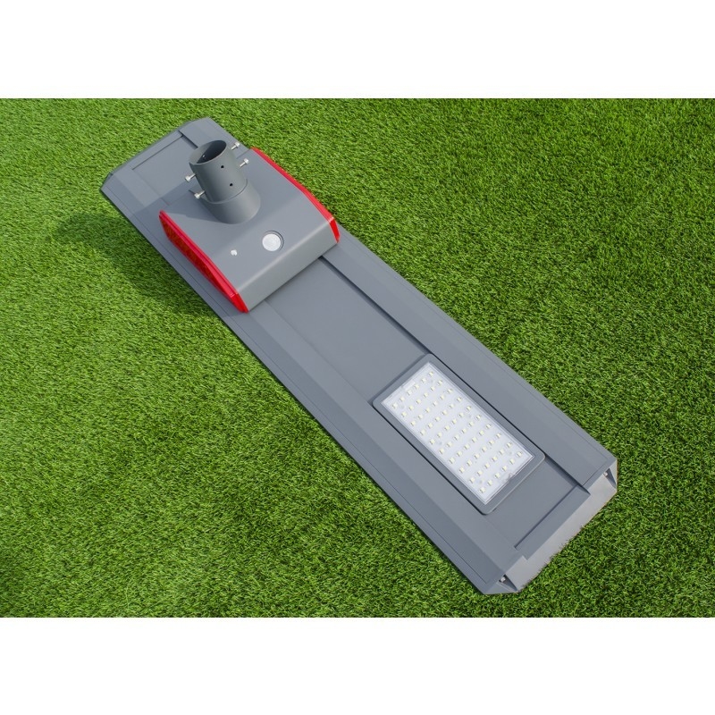 IP65 กันน้ำอัตโนมัติไฟถนนพลังงานแสงอาทิตย์ 30w 40w 50w 60w พร้อมรับประกัน 3 ปี