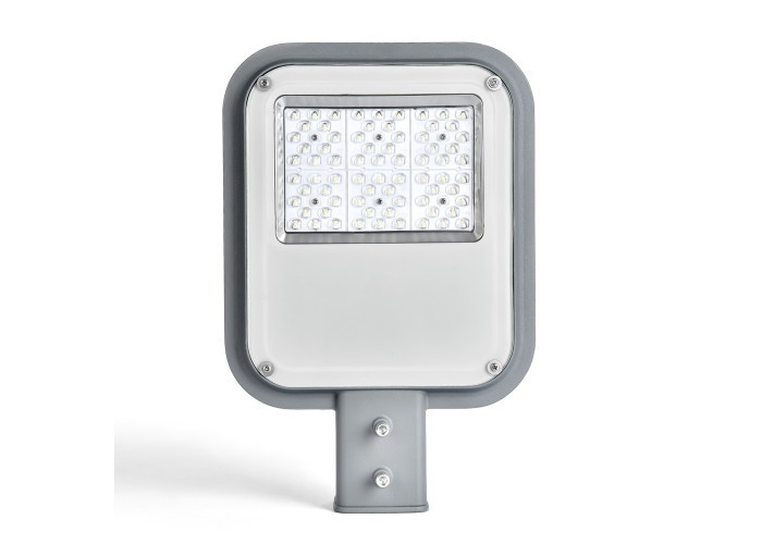 Bridgelux 3030 ชิป SMD ไฟถนน LED 2700-6500K AC110V 40W รับประกัน 2 ปี