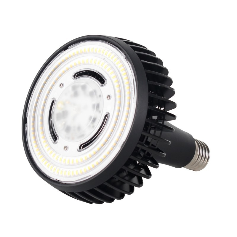 หลอดไฟไฮเบย์ Led E40 / E39 / E27 60 ° 90 °ออพติคอลมุมมองแสงพลังงานสูง 60W-200W