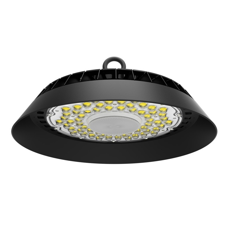 100Lm / w ยูเอฟโอไฟ LED อ่าวสูงสีดำที่อยู่อาศัยสี MEANWELL เลือกไดรเวอร์ DOB