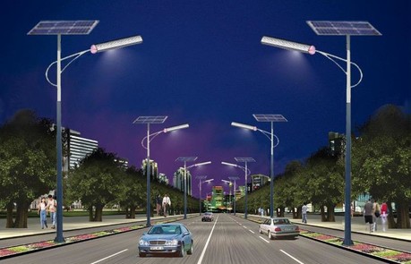 ไฟถนน led พลังงานแสงอาทิตย์